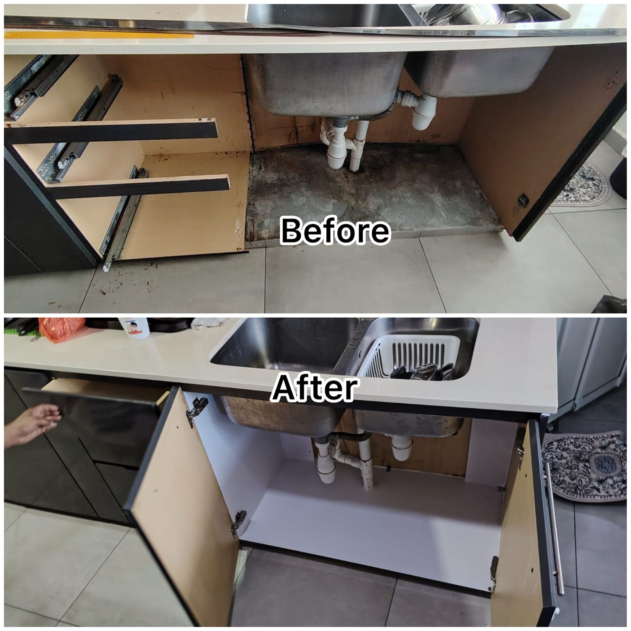 Expert Kitchen Cabinet Repair Service in Singapore | Tasfia Engineering & Construction Pte Ltd